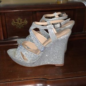 Sparkly Wedges